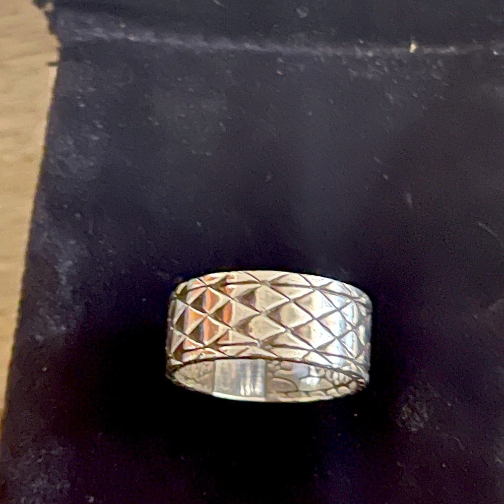John Hardy Woven Naga Band Ring